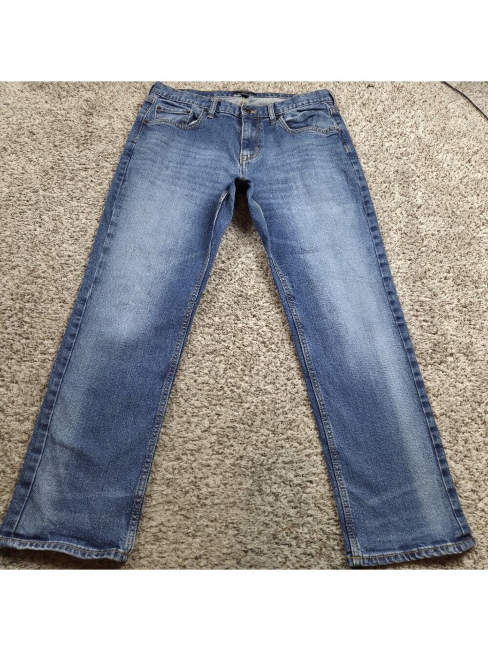 Banana Republic Jeans Mens 34x28.5 Tag 34x30 Athletic Denim Dark Wash